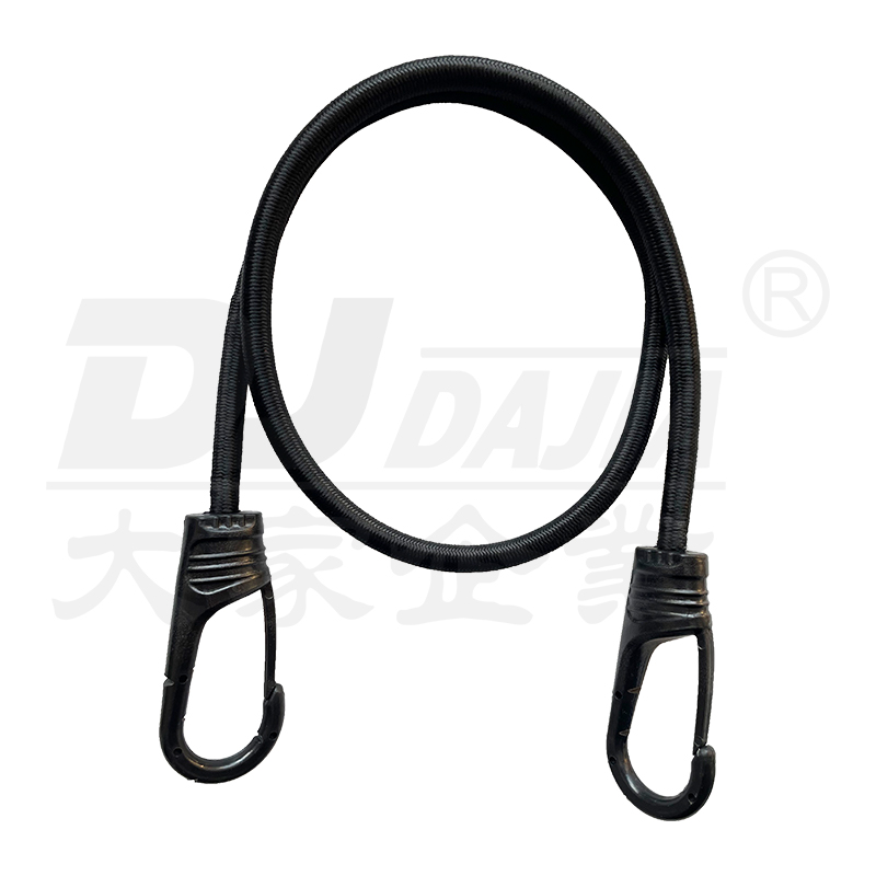 8mm Injection Steel New Hook Carabiner Style Bungee Cords   