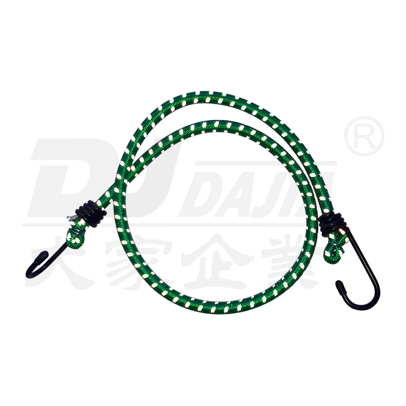 Steel Hook Round Reflective Bungee Elastic Cord