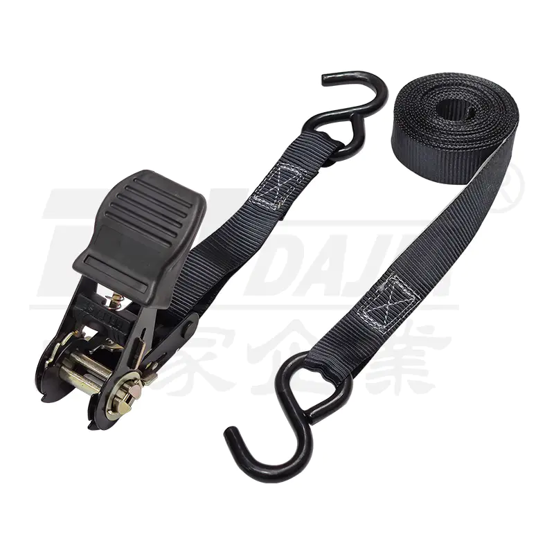 1" (25mm)Truck Ratchet Tie Down Straps With S Hook