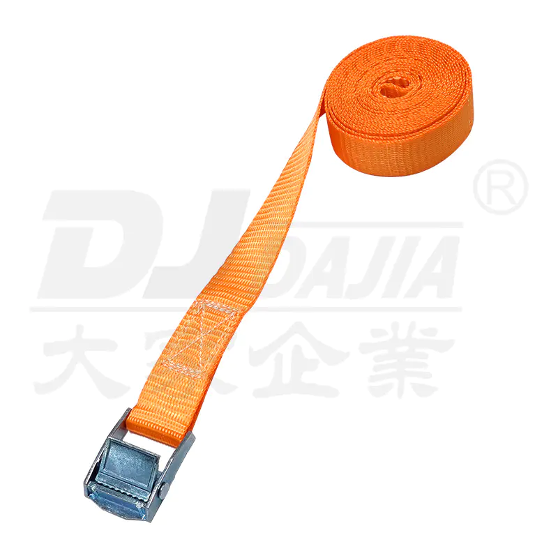 1 "(25mm) Boat Buckle Tie Down Straps With Double J Hook