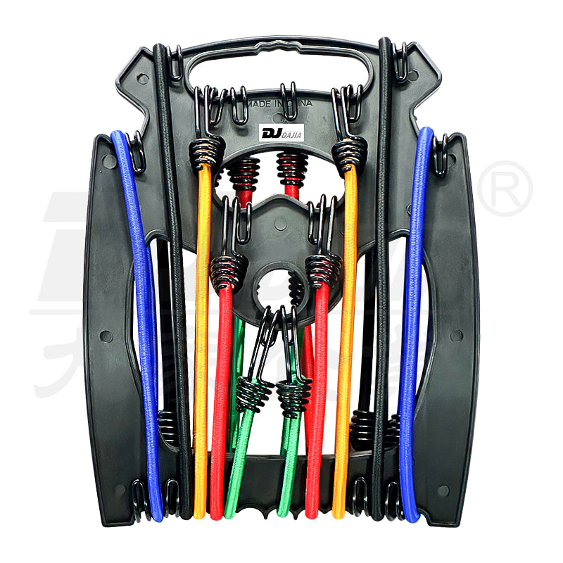 7mm Plastic Adjustable Clip Round Bungee Cords